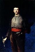Ludwik de Laveaux Self-portrait with a palette.